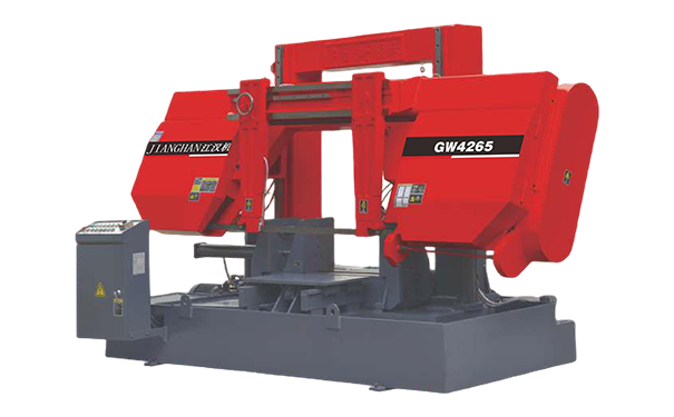 随县GW4265双柱龙门卧式带锯床