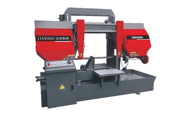 随县GW4260双柱龙门卧式带锯床