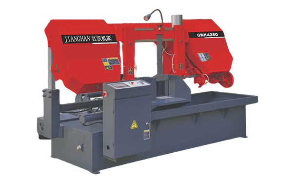 随县GWK4250数控双柱卧式带锯床