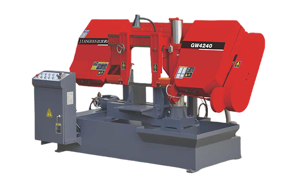 随县GW4240双柱卧式带锯床