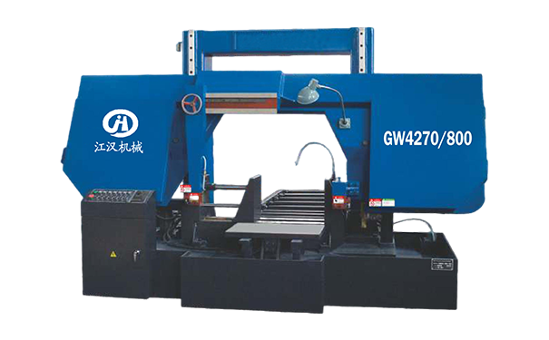 随县GW4270/800双柱龙门卧式带锯床